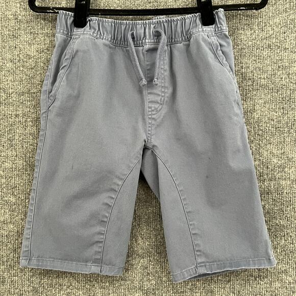 Tucker + Tate Boys Chino Shorts Size 10/12 Blue Pull On Elastic Waist Bermuda - Picture 1 of 8